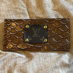 Upcycled Louis Vuitton Wallet